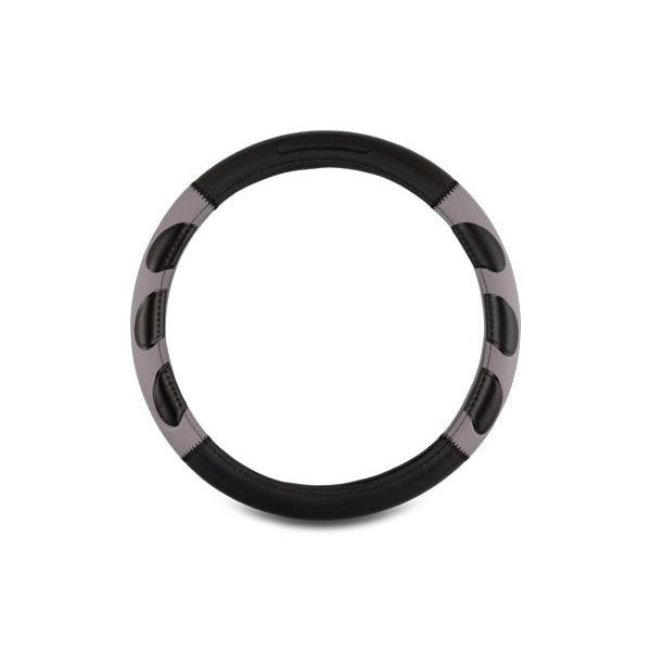 Steering wheel cover grip black/gray/black. Shop with confidence at DIAYTAR NIGERIA, where affordability meets reliability in less than 8 days.