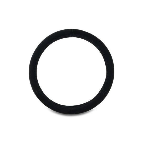 Black nubuck steering wheel cover. DIAYTAR NIGERIA: Creating access to affordable products for every Nigerian with our swift delivery service.