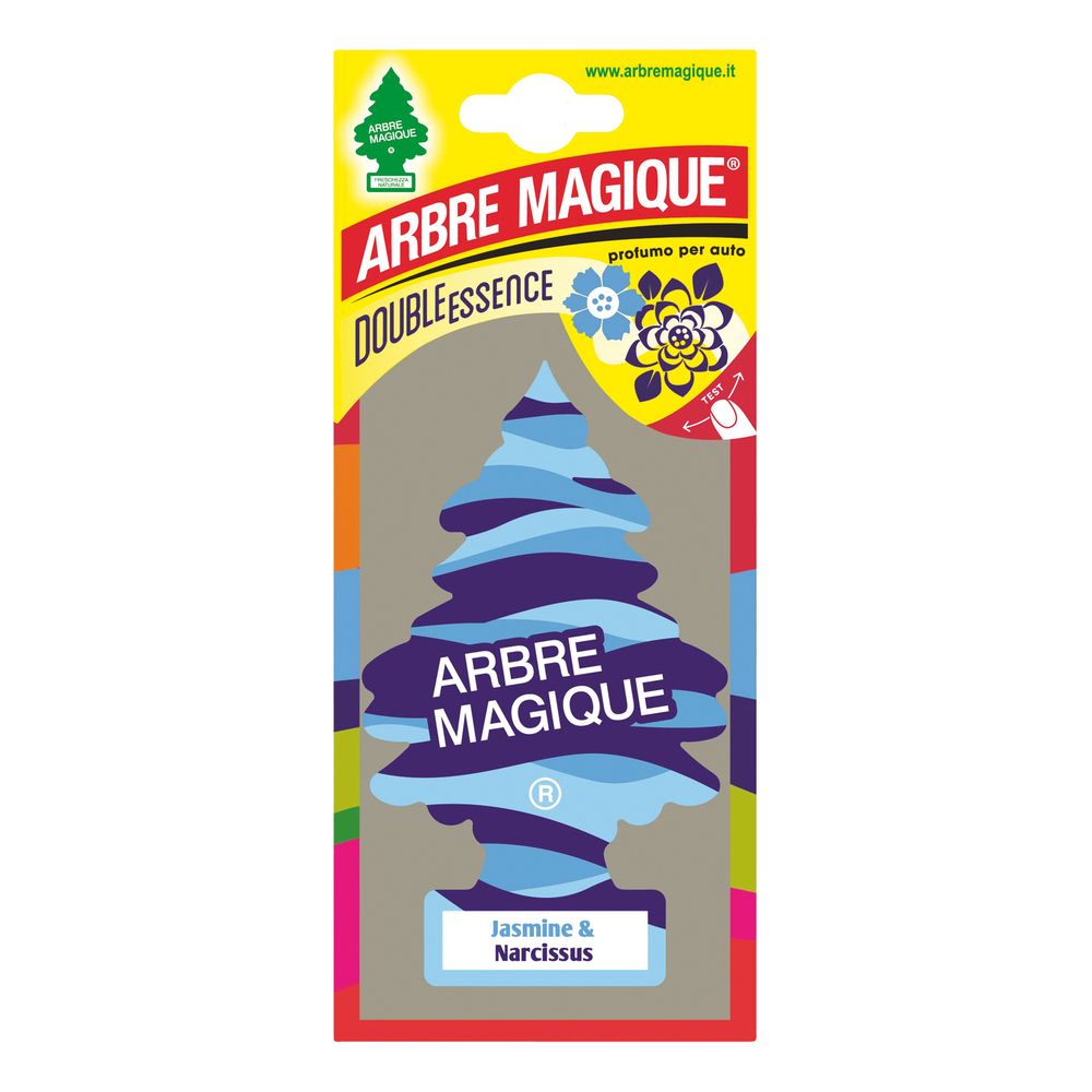 Magic tree air freshener scented with jasmine & narcissus. Shop with confidence at DIAYTAR NIGERIA, offering extensive product variety with nationwide delivery.