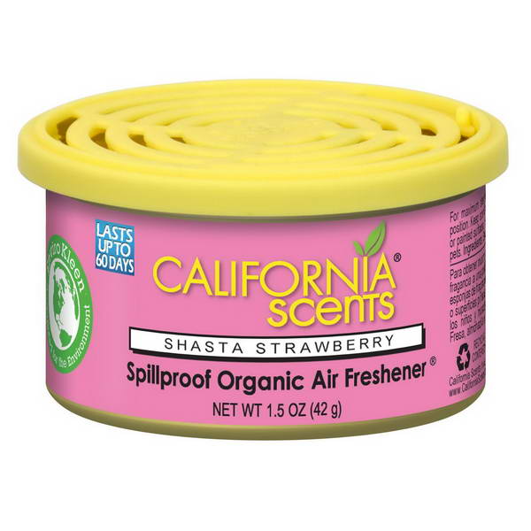 California scents air freshener shasta strawberries scent. Shop with purpose at DIAYTAR NIGERIA, where diverse selection meets budget-friendly nationwide delivery.