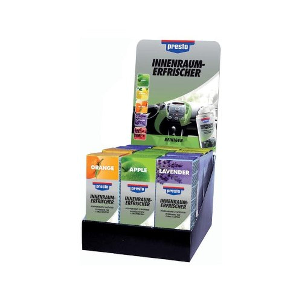 Display of 12 air conditioning fresheners panache aerosol 150ml presto. Your everyday shopping companion, DIAYTAR NIGERIA offers unbeatable value with nationwide delivery.