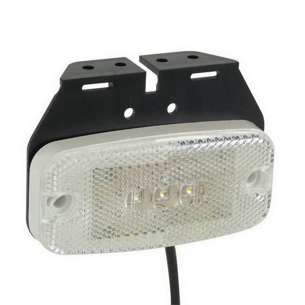 White LED side marker light with support 9 32v. Experience retail therapy without the financial stress at DIAYTAR NIGERIA's affordable e-commerce platform.