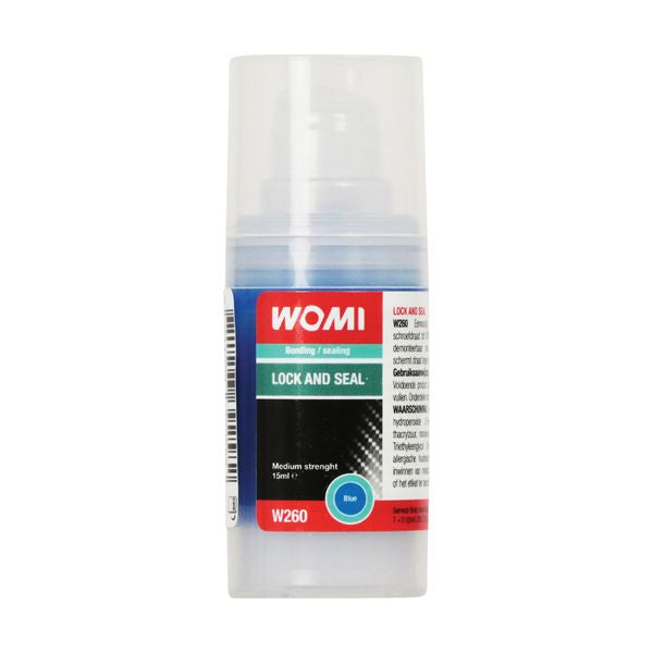 Blue thread lock 15ml womi w260. DIAYTAR NIGERIA: Redefining online shopping with unbeatable prices and consistent delivery times.