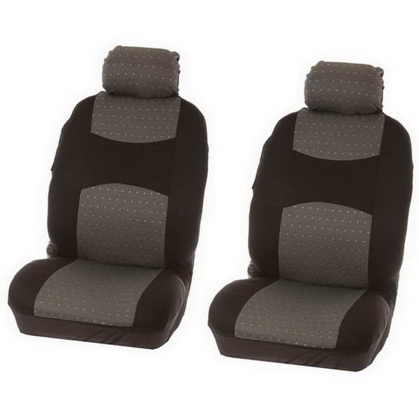 Chicago universal front seat covers gray/black 4pcs (airbag) x2. Find everything you need at prices you'll love with DIAYTAR NIGERIA's comprehensive e-commerce platform.