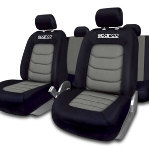 Complete set of covers sparco black/grey 100% polyester. Experience the convenience of one-stop shopping with DIAYTAR NIGERIA's diverse and affordable marketplace.