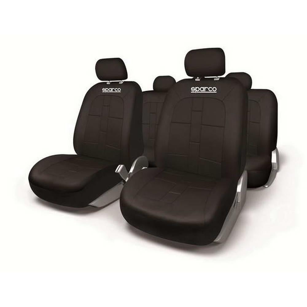 Sparco Polyester Black Universal Seat Cover Set. Shop across categories at DIAYTAR NIGERIA with the confidence of affordable prices and delivery within 8 days.