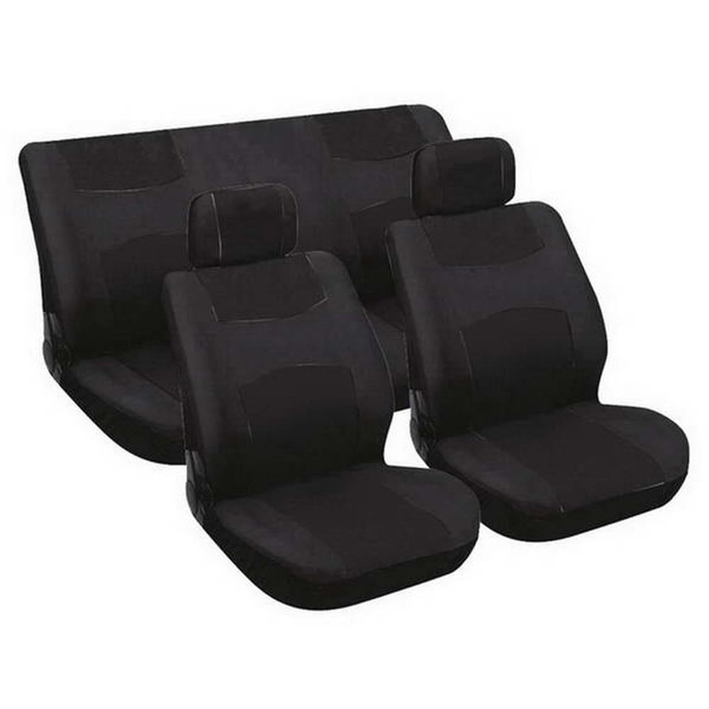 Universal black seat cover set 6pcs. Shop without limits at DIAYTAR NIGERIA and receive your purchases at budget prices within the week.