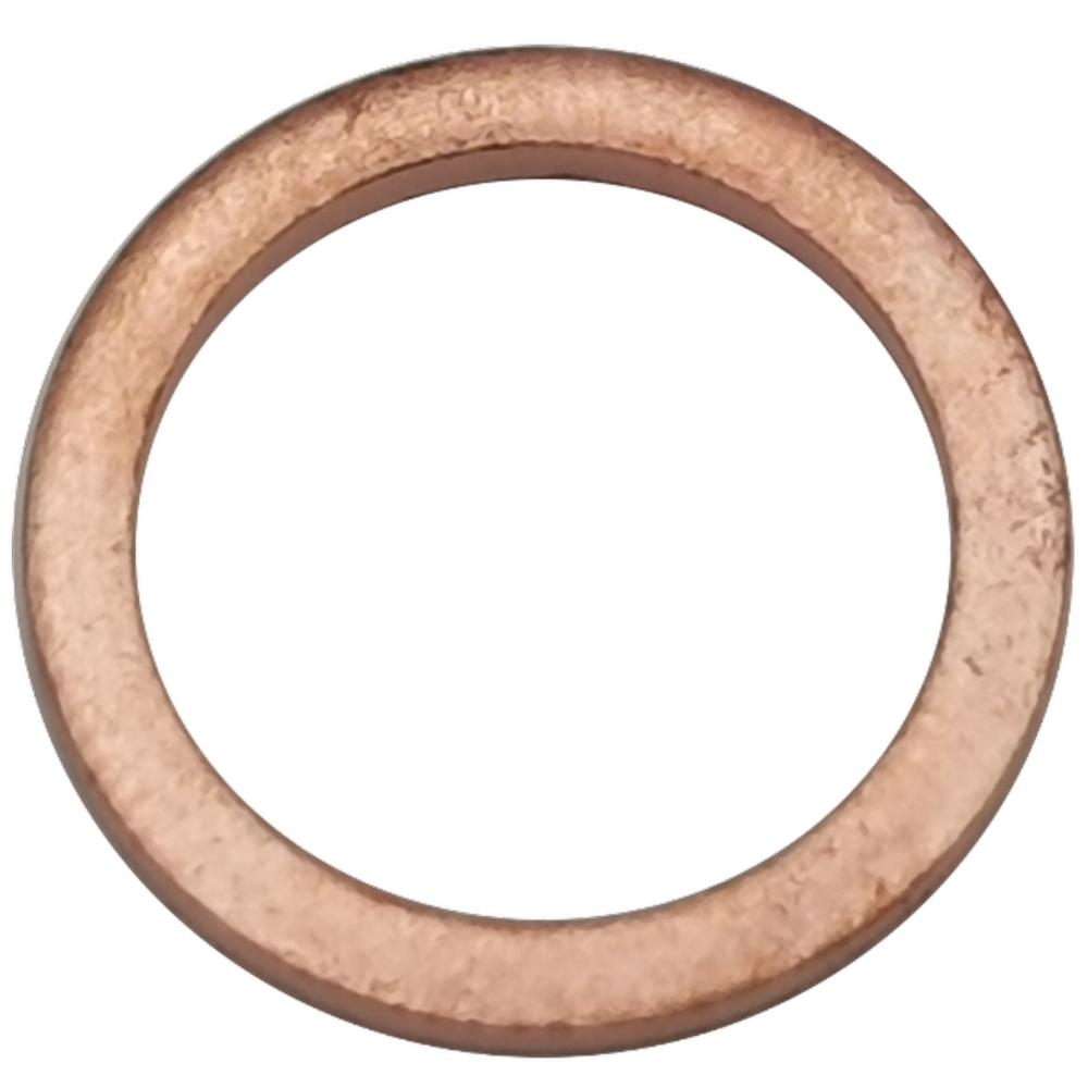 Drain gasket x 2 flat copper 12x16. DIAYTAR NIGERIA: Bridging the gap between consumers and quality products with affordable nationwide shipping.
