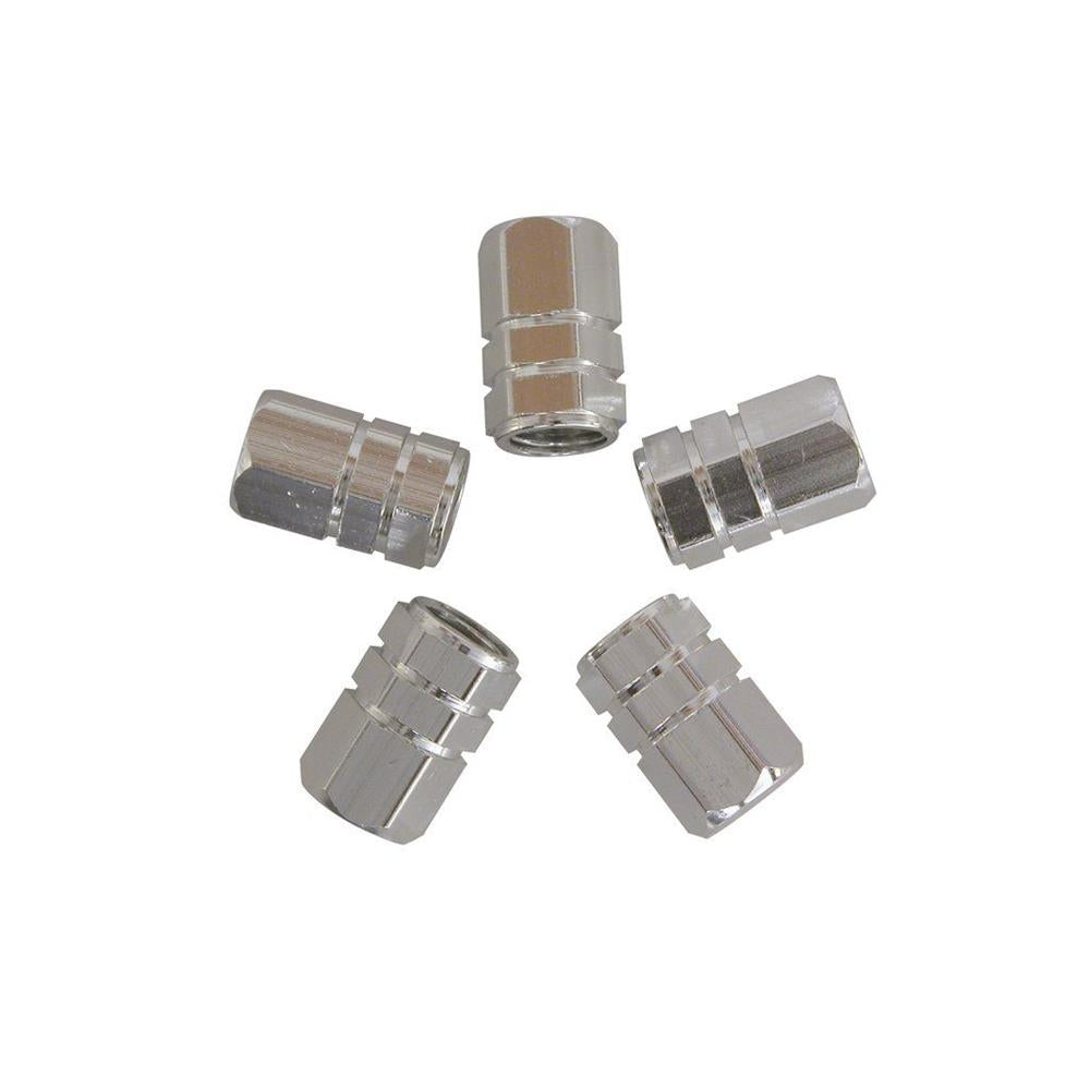 Set of 5 aluminum valve caps. Shop across categories at DIAYTAR NIGERIA with the confidence of prompt and budget-friendly delivery.