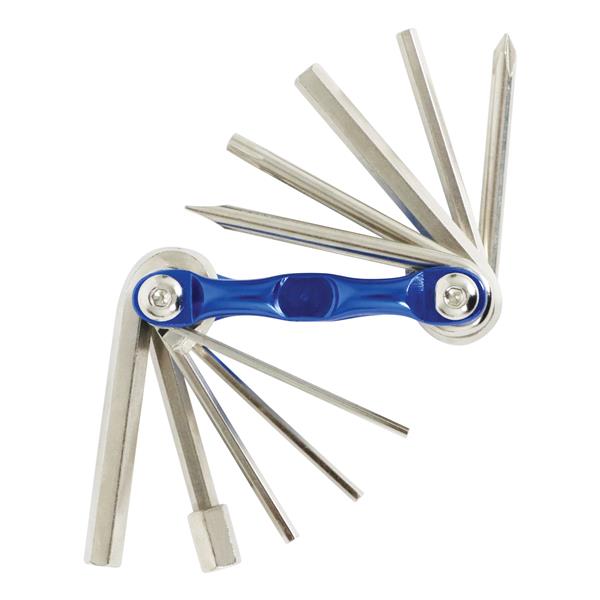 Dresco 11-piece blue bicycle tool kit. DIAYTAR NIGERIA transforms wishes into deliveries with our affordable and reliable e-commerce platform.