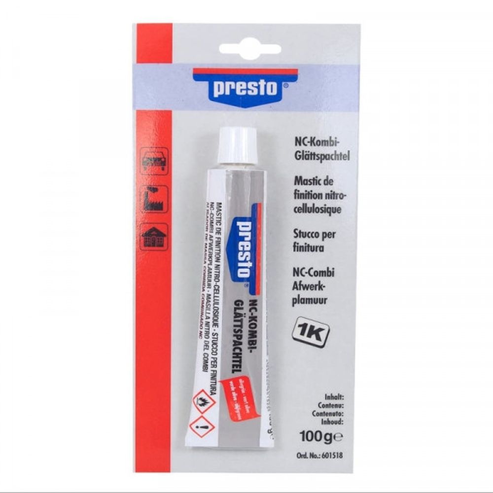 Nitro-combi smoothing putty grey presto 100 g. Navigate through thousands of products at pocket-friendly prices with DIAYTAR NIGERIA's easy-to-use platform.