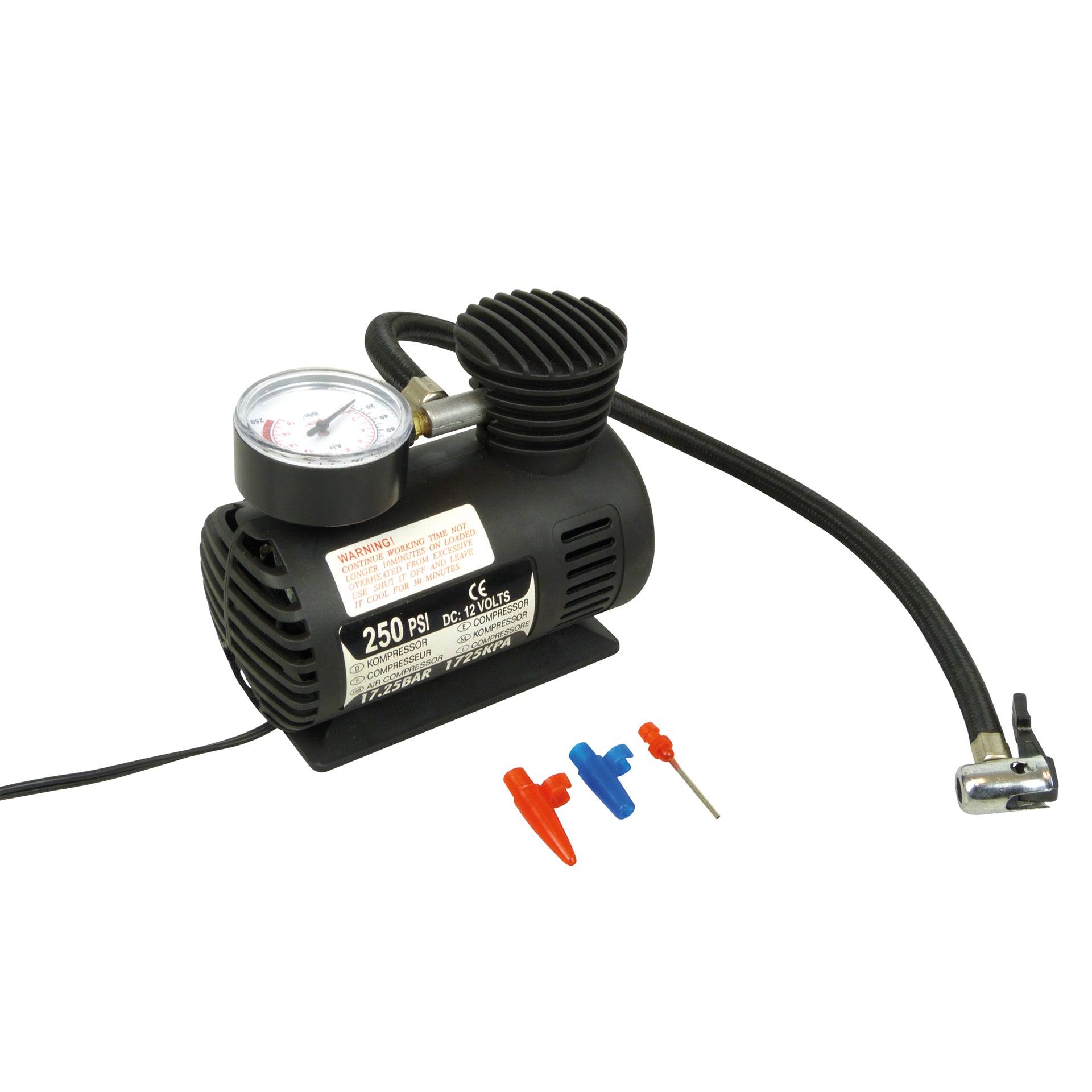 Mini air compressor 17bar/250psi 12v. Experience the convenience of boundless shopping with DIAYTAR NIGERIA's affordable platform and quick shipping.