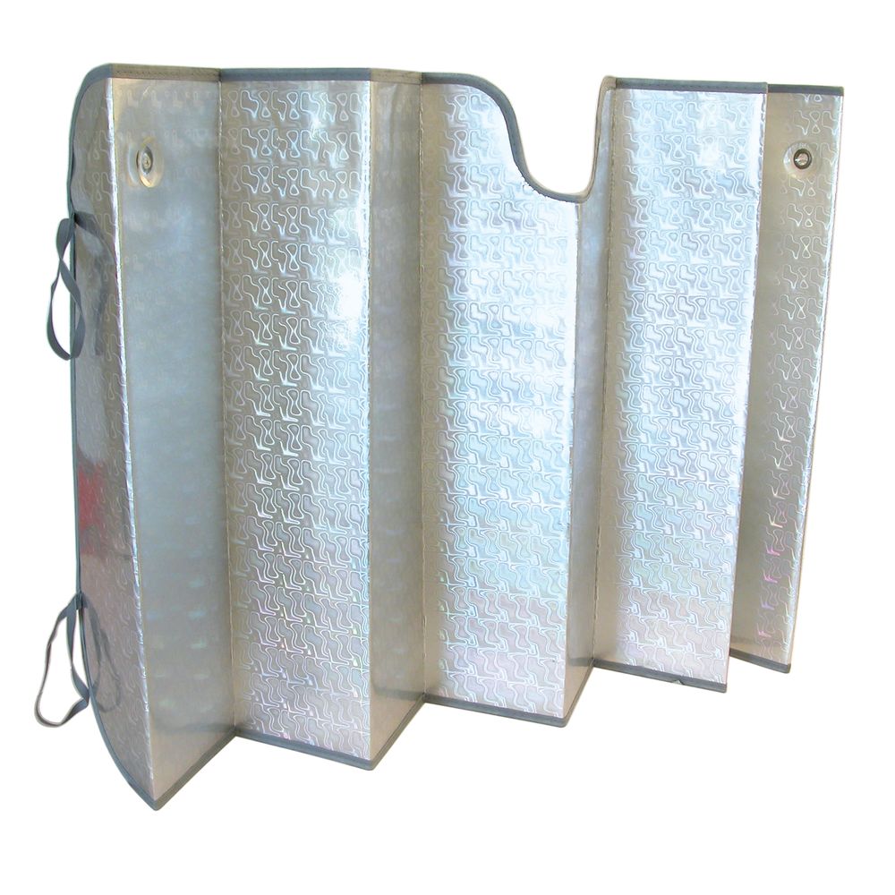 Rigid folding aluminum sun visor for front window 145x60cm. DIAYTAR NIGERIA connects your desires with reality through our affordable e-commerce platform and quick delivery.
