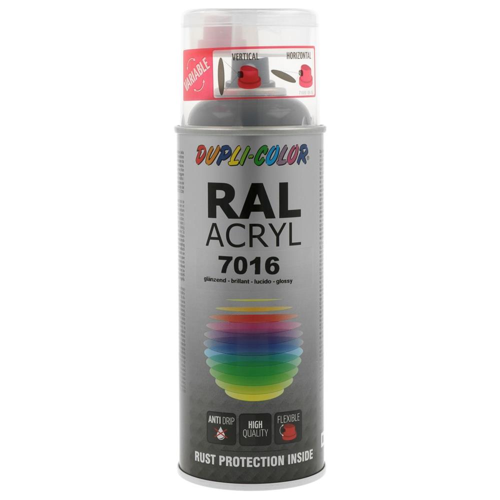 Acrylic paint ral 7016 glossy 400 ml dupli color. Shop the future with DIAYTAR NIGERIA - thousands of products, unbeatable prices, delivery within a week.