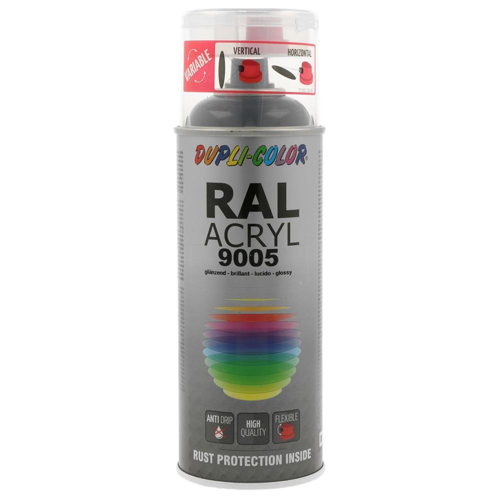 Acrylic paint ral 9005 glossy 400 ml dupli color. DIAYTAR NIGERIA revolutionizes e-commerce with our affordable prices and dependable delivery timeframes.
