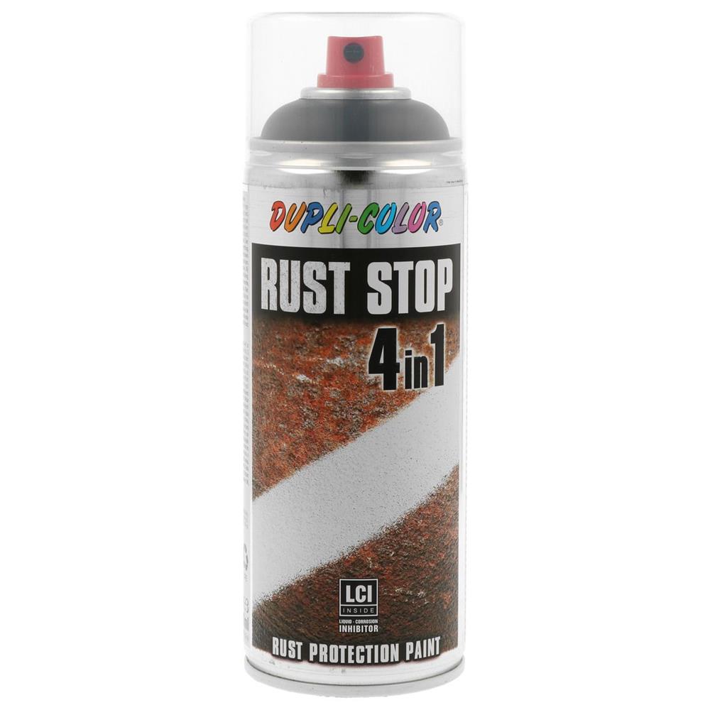 Dupli Color 4 in 1 Rust Stop Satin Black Anti-Rust Paint 400ml. Experience the ease of modern shopping with DIAYTAR NIGERIA's diverse marketplace delivered promptly.