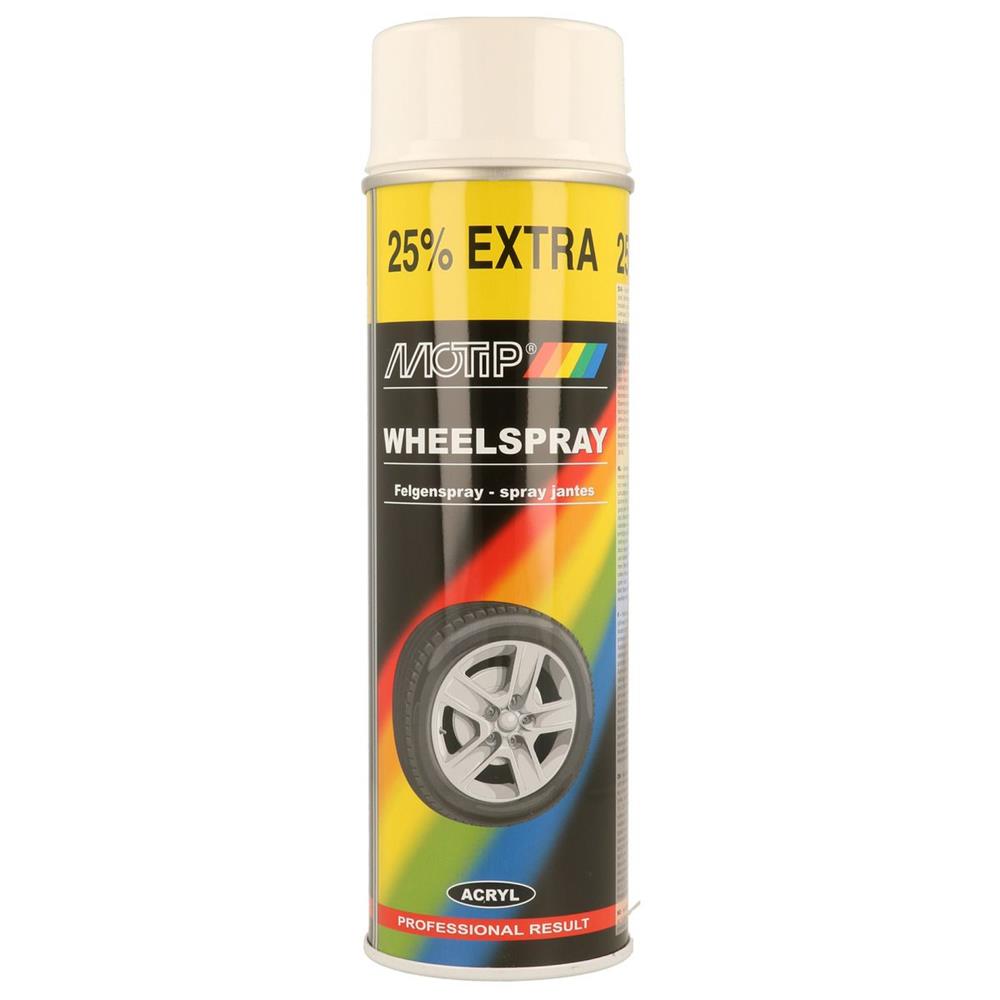 Glossy white paint for rims aerosol 500ml motip. DIAYTAR NIGERIA: Where shopping is easy, prices are low, and delivery is just days away.
