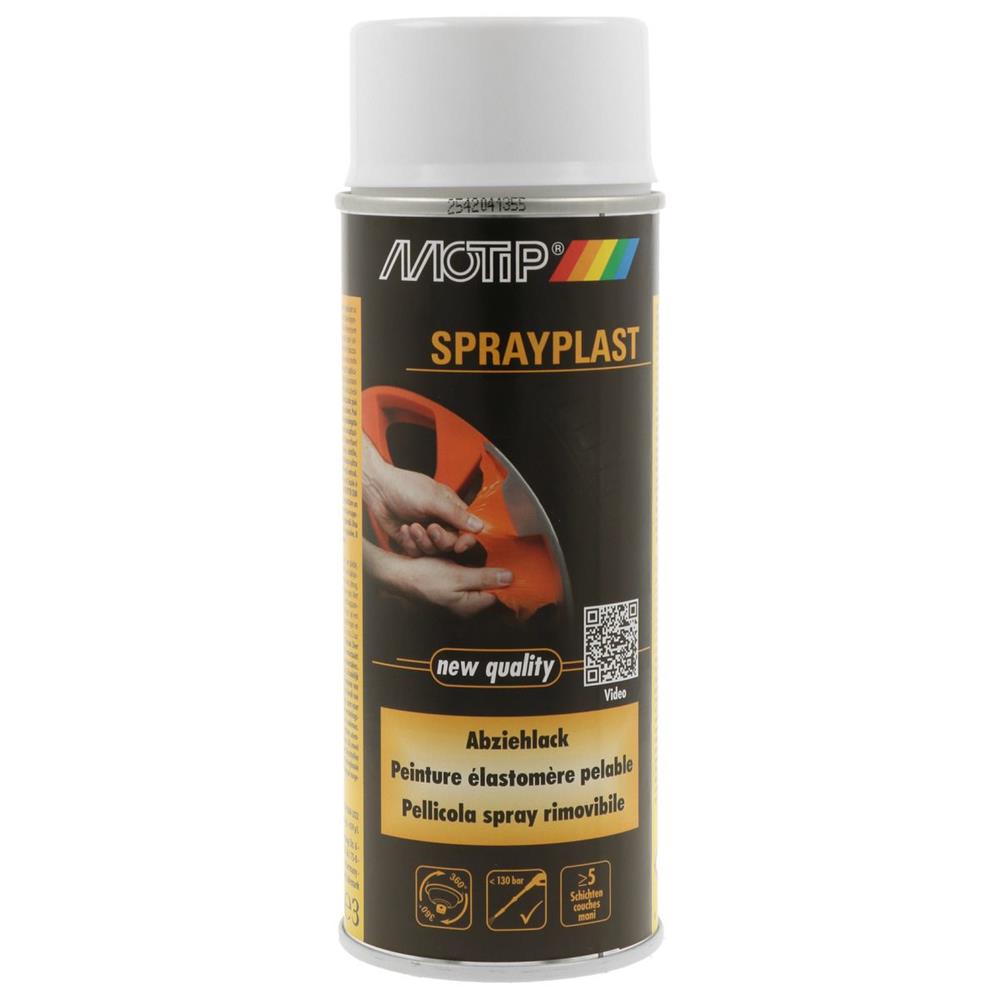 Peelable paint eslastomere sprayplast white glossy aerosol 400ml motip. Shop smart with DIAYTAR NIGERIA's vast selection and enjoy affordable shipping in just 5-8 days.