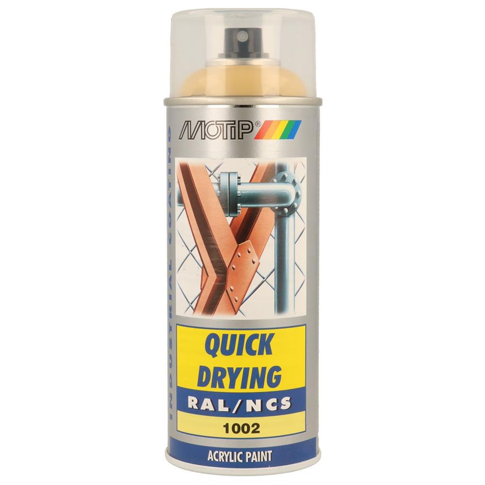 Peinture ral acryl ral1002 brillant aerosol 400ml motip. DIAYTAR NIGERIA delivers on every promise with our affordable prices and nationwide delivery service.