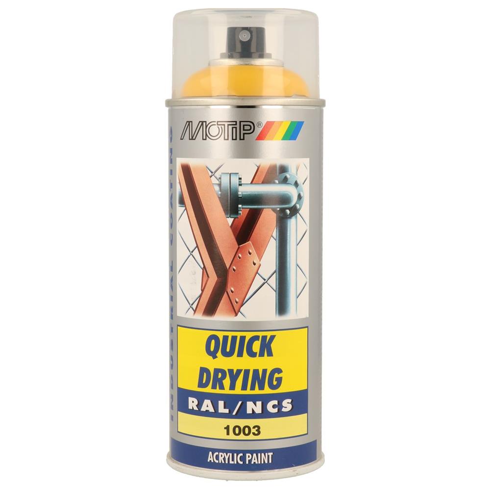 Paint ral acrylic ral1003 glossy aerosol 400ml motip. Discover endless possibilities with DIAYTAR NIGERIA's comprehensive selection and reliable shipping.