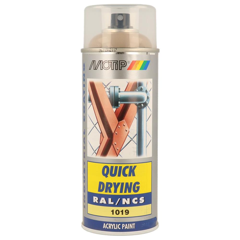 Paint ral acryl ral1019 brilliant aerosol 400ml motip. DIAYTAR NIGERIA: Connecting Nigerians with affordable products delivered promptly nationwide.