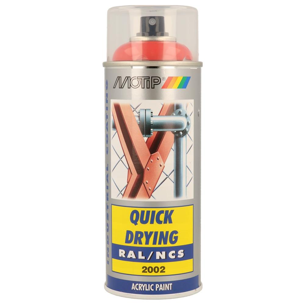 Peinture ral acryl ral2002 brillant aerosol 400ml motip. DIAYTAR NIGERIA delivers more than purchases - we deliver affordable shopping solutions within the week.