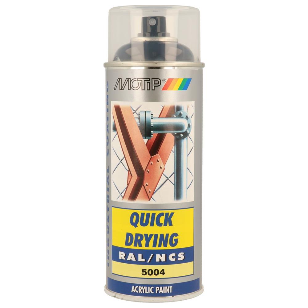 Ral acrylic paint ral5004 glossy aerosol 400ml motip. Shop the smart way with DIAYTAR NIGERIA's extensive selection and budget-friendly nationwide delivery.