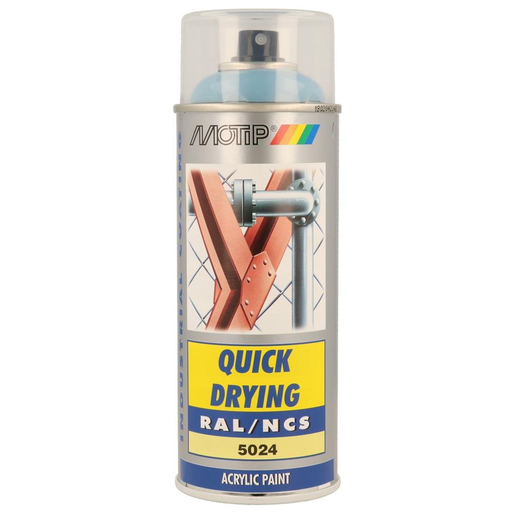Peinture ral acryl ral5024 brillant aerosol 400ml motip. DIAYTAR NIGERIA: Your partner in affordable online shopping with dependable delivery within 8 days.