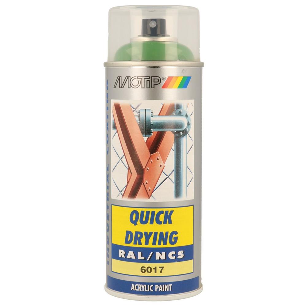 Peinture ral acryl ral6017 brillant aerosol 400ml motip. DIAYTAR NIGERIA: Your affordable shopping destination with thousands of products delivered in days.