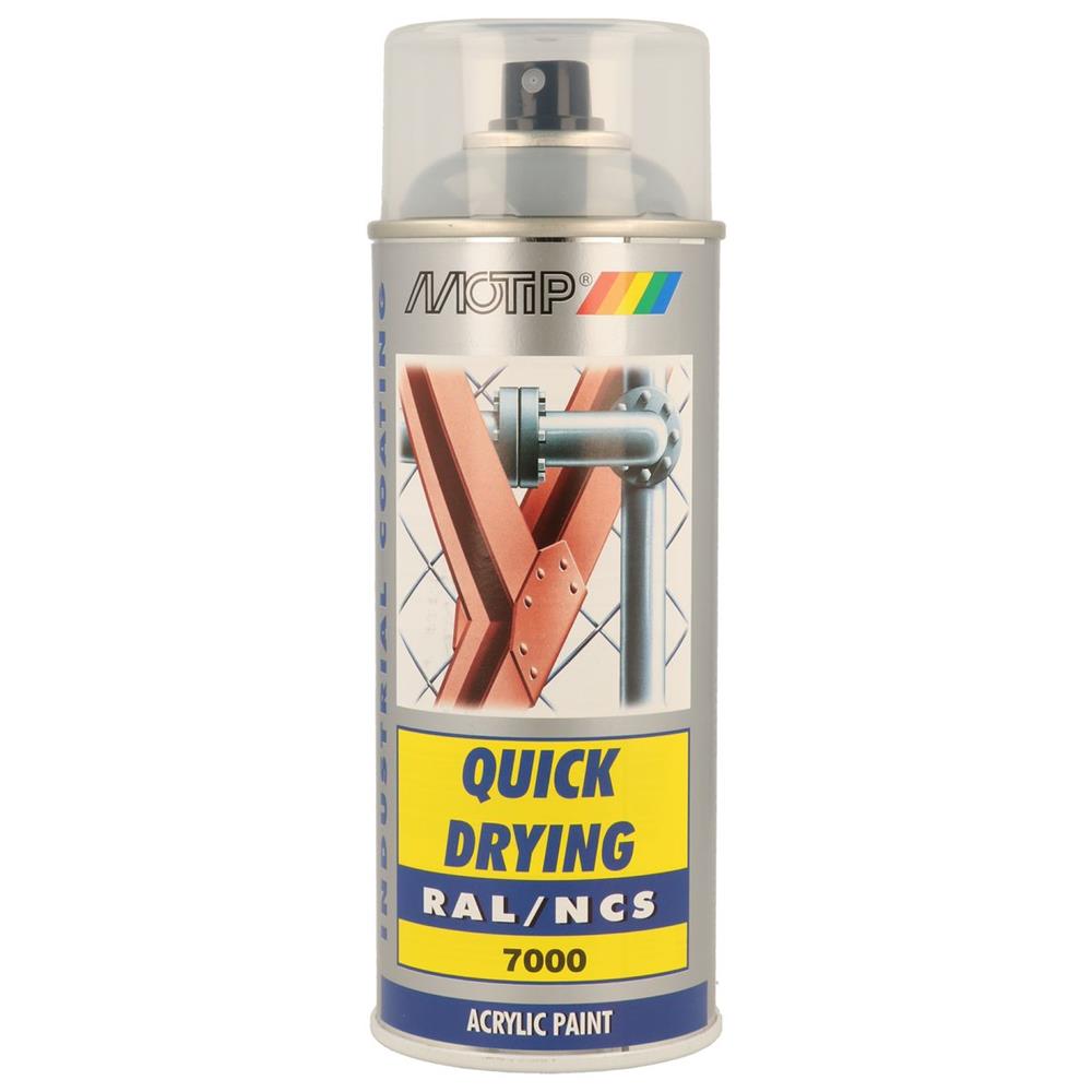 Paint ral acrylic ral7000 glossy aerosol 400ml motip. Your trusted marketplace, DIAYTAR NIGERIA offers comprehensive selection with budget-friendly delivery.