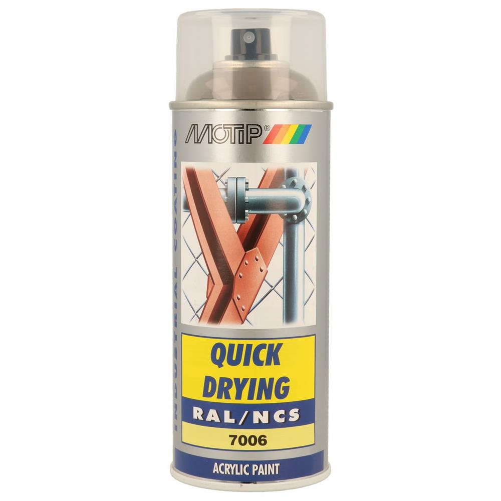 Peinture ral acryl ral7006 brillant aerosol 400ml motip. DIAYTAR NIGERIA connects you with thousands of products at competitive prices, delivered within a week.