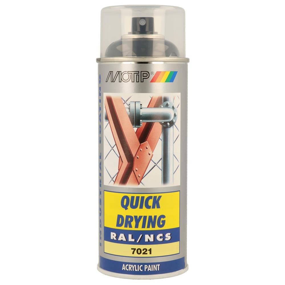 Paint ral acryl ral7021 brilliant aerosol 400ml motip. DIAYTAR NIGERIA: Where value shopping meets reliable 5-8 day delivery across the nation.