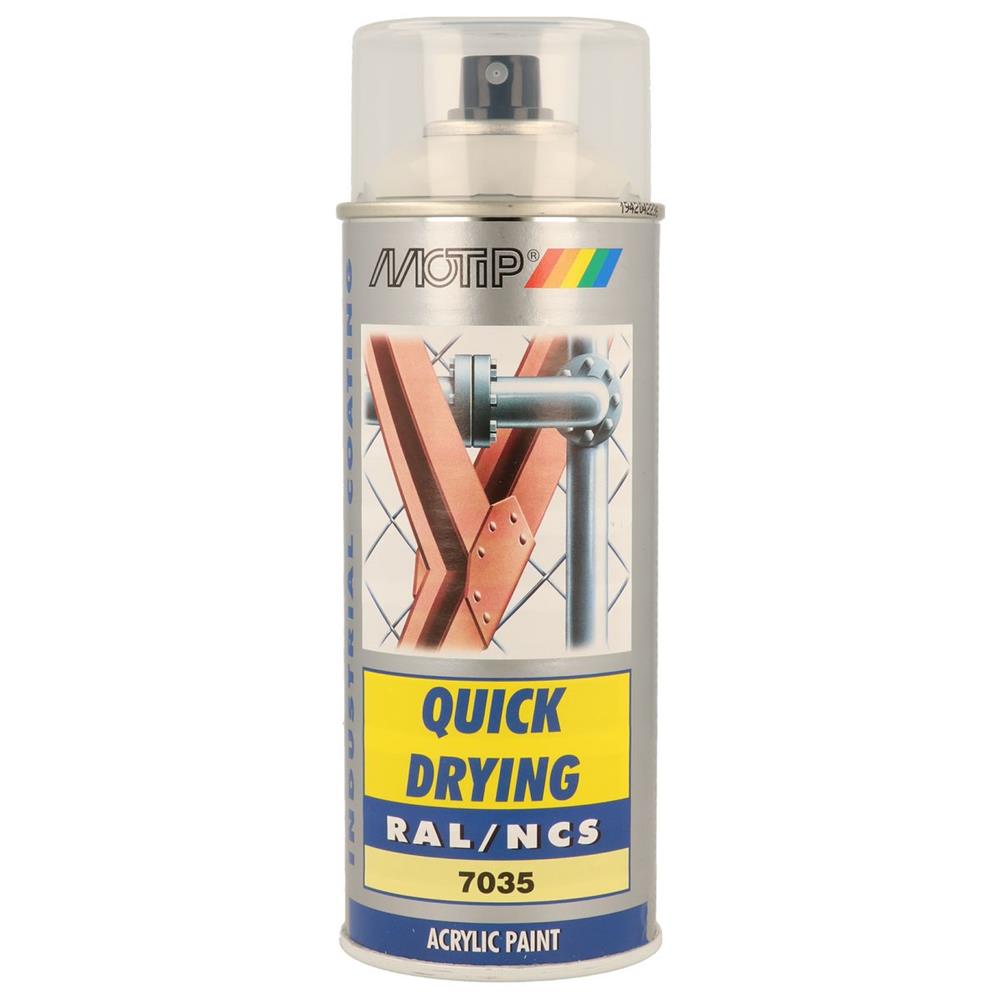 Ral acrylic paint ral7035 gloss aerosol 400ml motip. DIAYTAR NIGERIA: Where every Nigerian finds what they need at prices they can afford, delivered promptly.