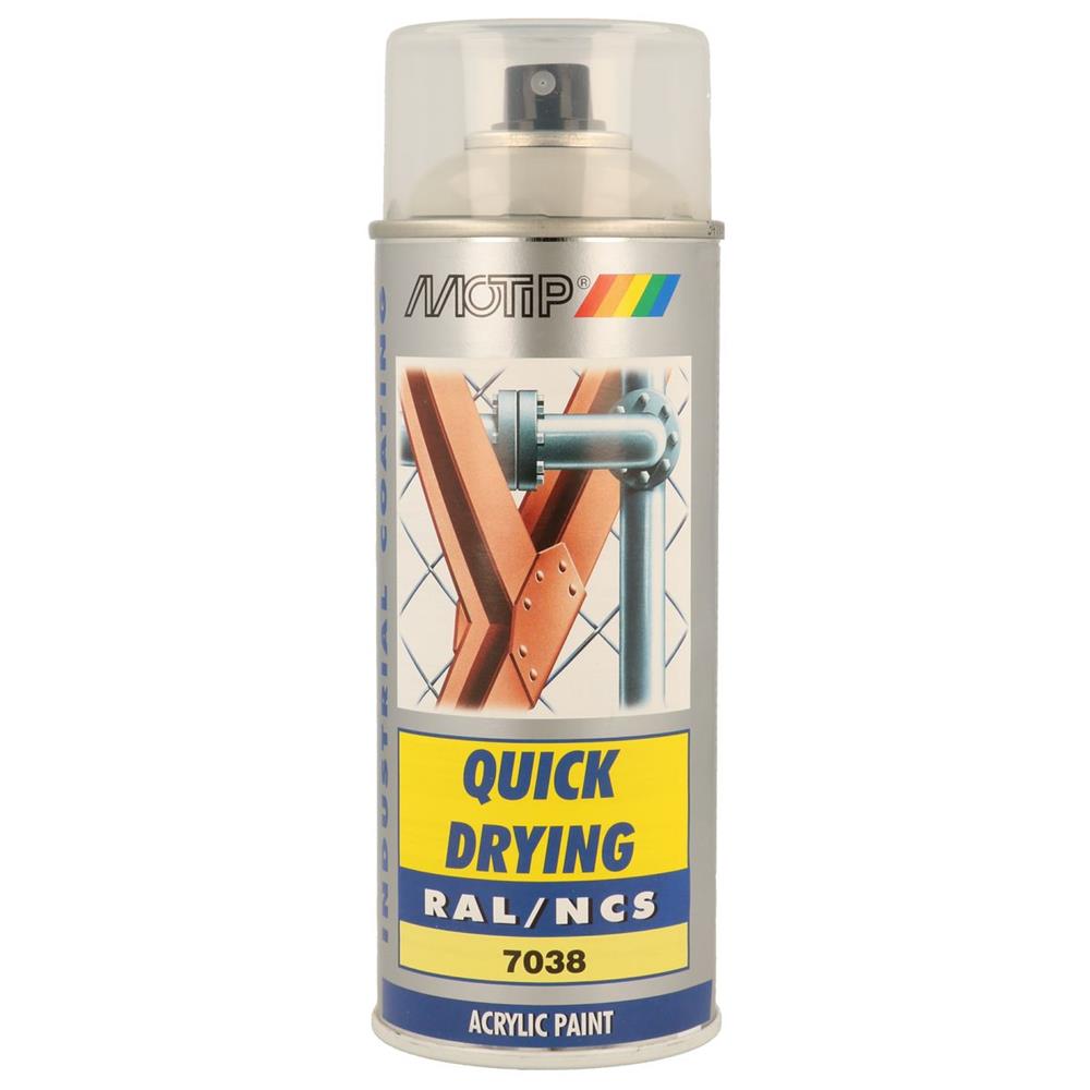 Peinture ral acryl ral7038 brillant aerosol 400ml motip. DIAYTAR NIGERIA brings quality products to every corner of Nigeria at prices everyone can afford.