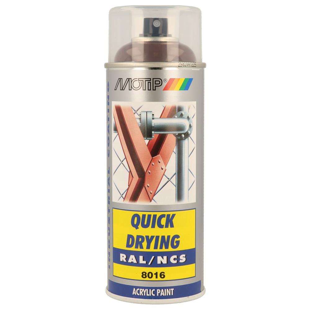 Ral acrylic paint ral8016 glossy aerosol 400ml motip. Experience the ultimate in shopping convenience with DIAYTAR NIGERIA's vast catalog and 5-8 day delivery.