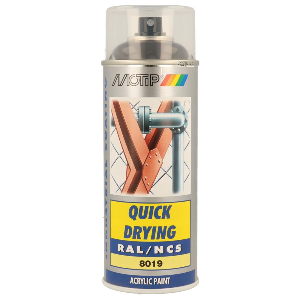 Ral acrylic paint ral8019 glossy aerosol 400ml motip. Shop without boundaries at DIAYTAR NIGERIA, offering affordable products with convenient delivery times.
