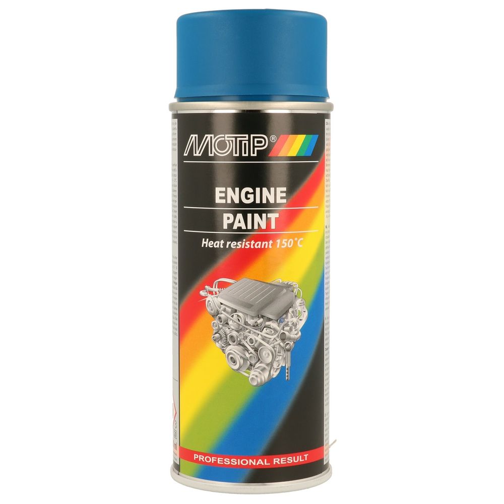 Glossy blue engine paint 150°c aerosol 400 ml motip. DIAYTAR NIGERIA: Where quality meets accessibility with affordable prices and prompt shipping.