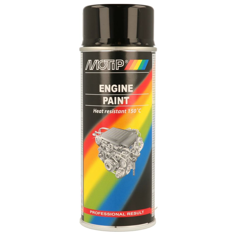 Glossy black engine paint 150°c aerosol 400ml motip. DIAYTAR NIGERIA brings the market to your fingertips with affordable prices and prompt delivery service.