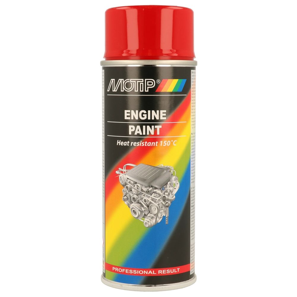 Glossy red engine paint 150°c aerosol 400ml motip. DIAYTAR NIGERIA: Redefining e-commerce with affordable prices and reliable nationwide shipping.