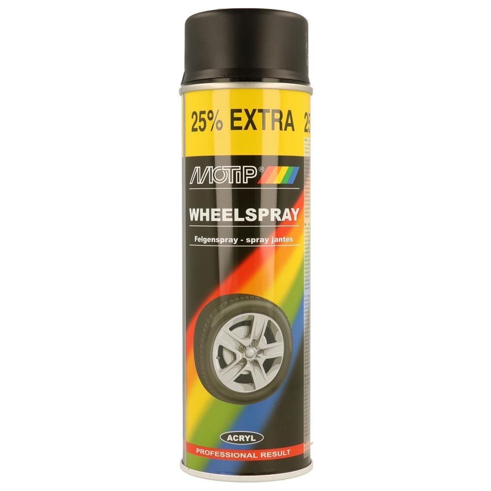 Motip matt black rim paint aerosol 500ml. DIAYTAR NIGERIA: Your partner in affordable shopping with nationwide delivery in just 5-8 days.
