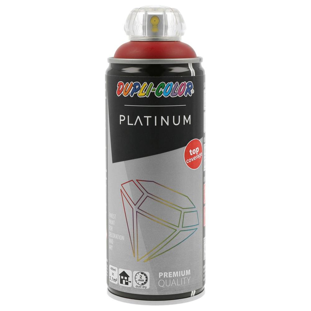 Peinture platinum rouge trafic aerosol 400ml dupli color. DIAYTAR NIGERIA delivers more than purchases - we deliver affordable shopping solutions within the week.