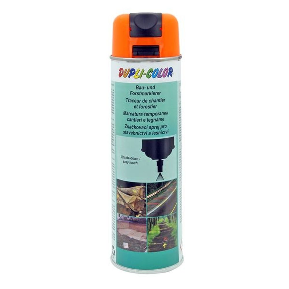 Dupli Color orange construction site marking paint 500 ml. DIAYTAR NIGERIA: Connecting Nigerians with affordable products through our expansive e-commerce platform.