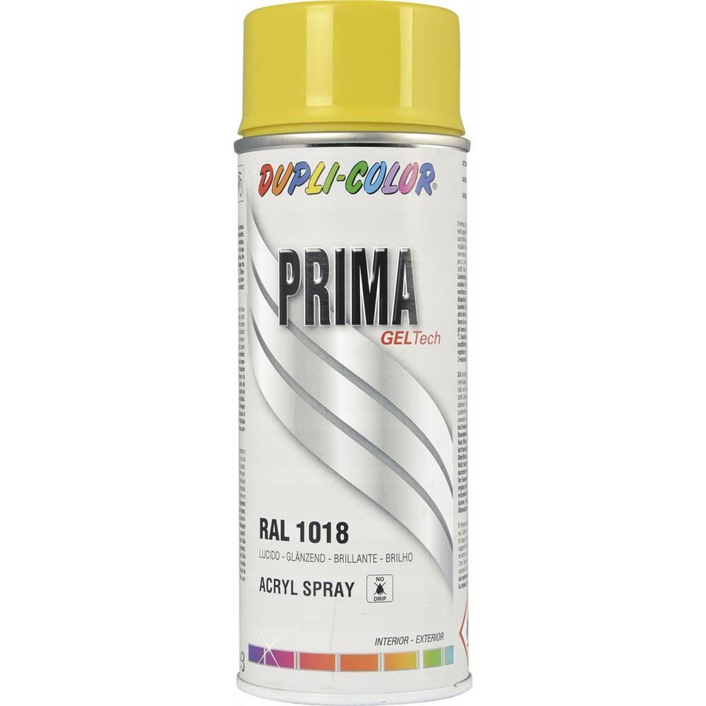 Peinture prima ral 1018 jaune zinc brilliantant 400ml dupli color. DIAYTAR NIGERIA: Bringing affordable shopping solutions with a diverse product catalog delivered nationwide.