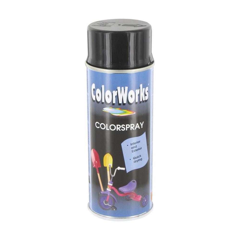 RAL 9005 Glossy Paint 400ml Colorworks. DIAYTAR NIGERIA: Where every shopping need is met with affordable prices and timely delivery.