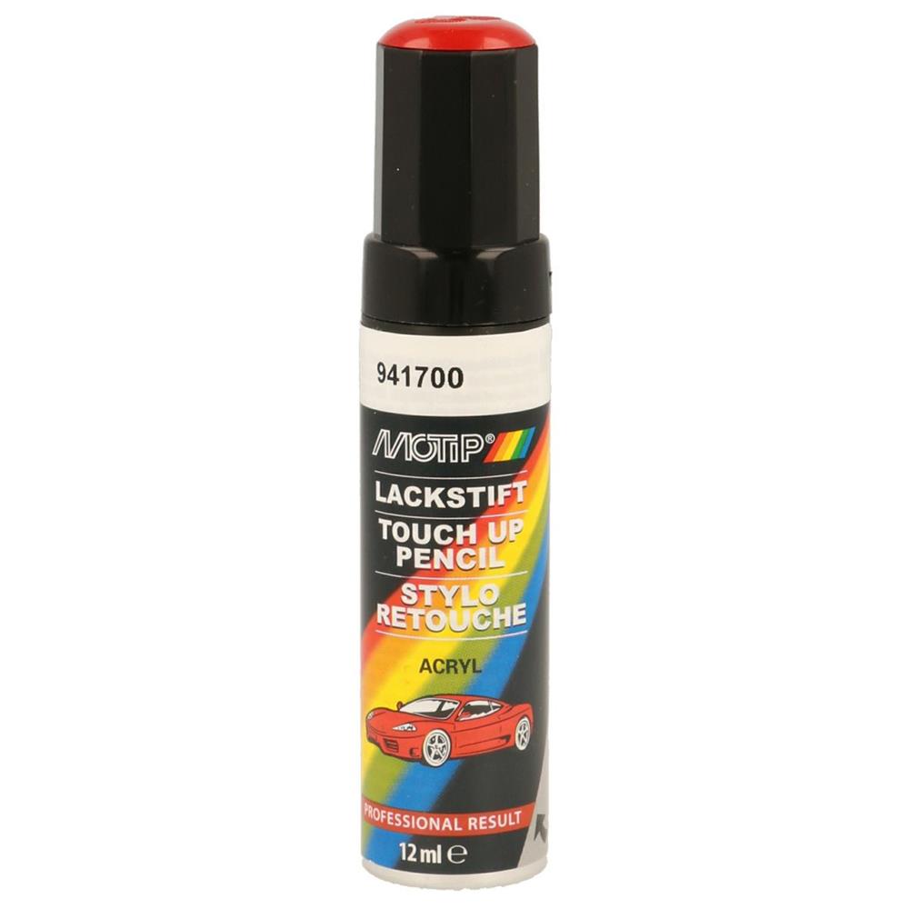 Motip Touch Up 941700 Glossy Red Touch Up Brush 12 ml. Shop with purpose at DIAYTAR NIGERIA and receive your purchases at unbeatable prices within the week.