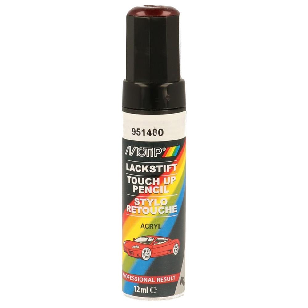 Motip Touch Up 951480 Metallic Red Touch Up Brush 12 ml. DIAYTAR NIGERIA revolutionizes online retail with our extensive selection and dependable shipping service.