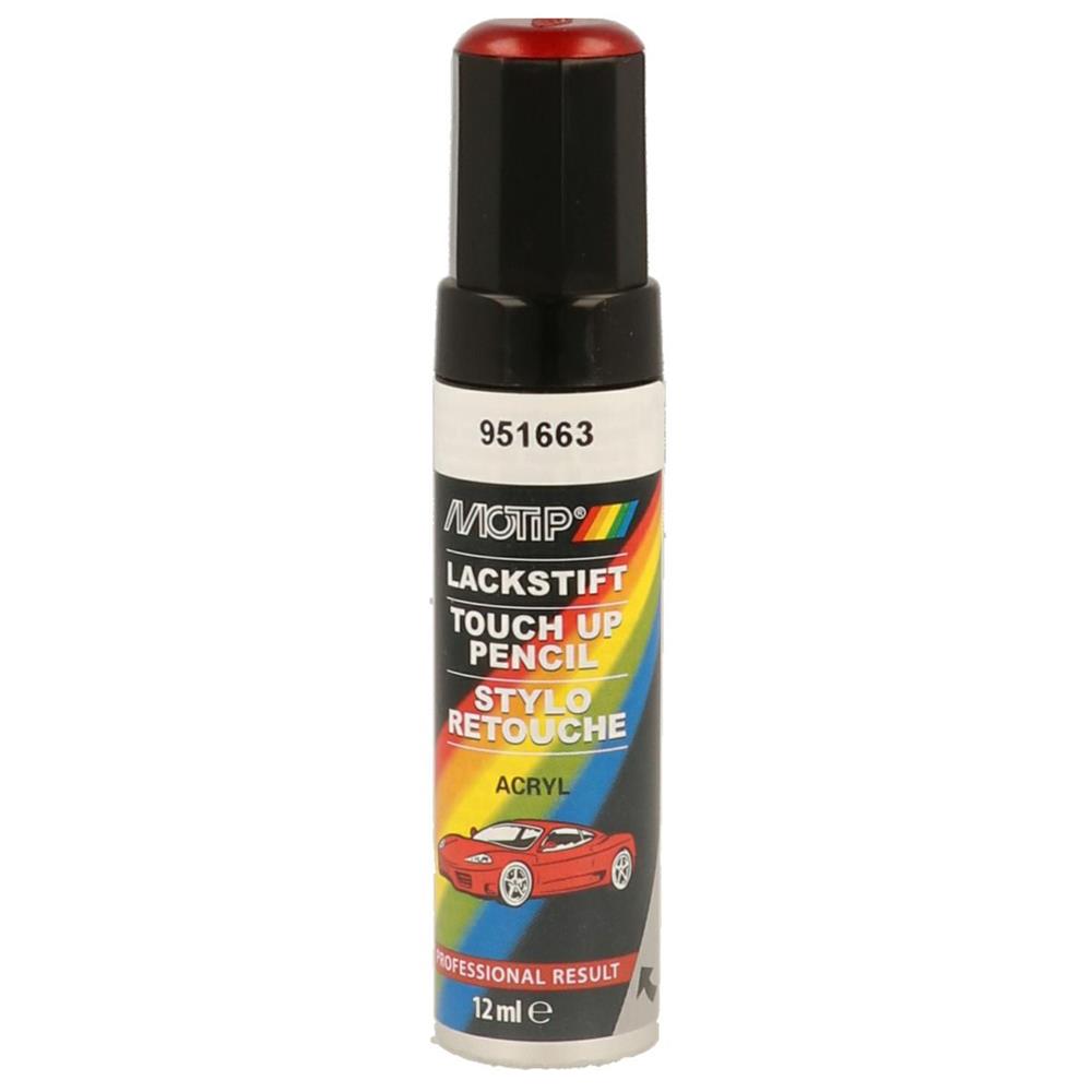 Motip Touch Up 951663 Metallic Red Touch Up Brush 12 ml. DIAYTAR NIGERIA brings retail convenience to your screen with affordable prices and dependable shipping.