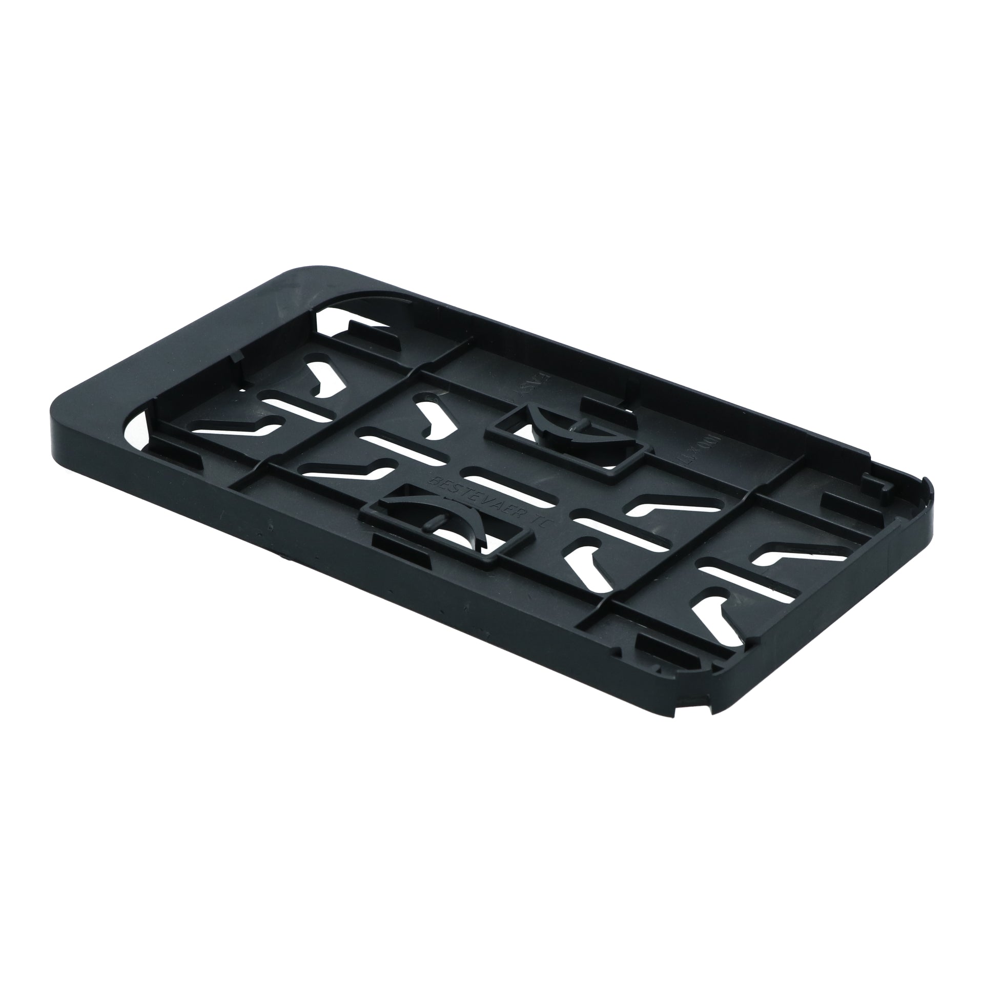 Scooter license plate holder 10x17.5cm black. DIAYTAR NIGERIA: Connecting every Nigerian with quality products at prices everyone can afford.
