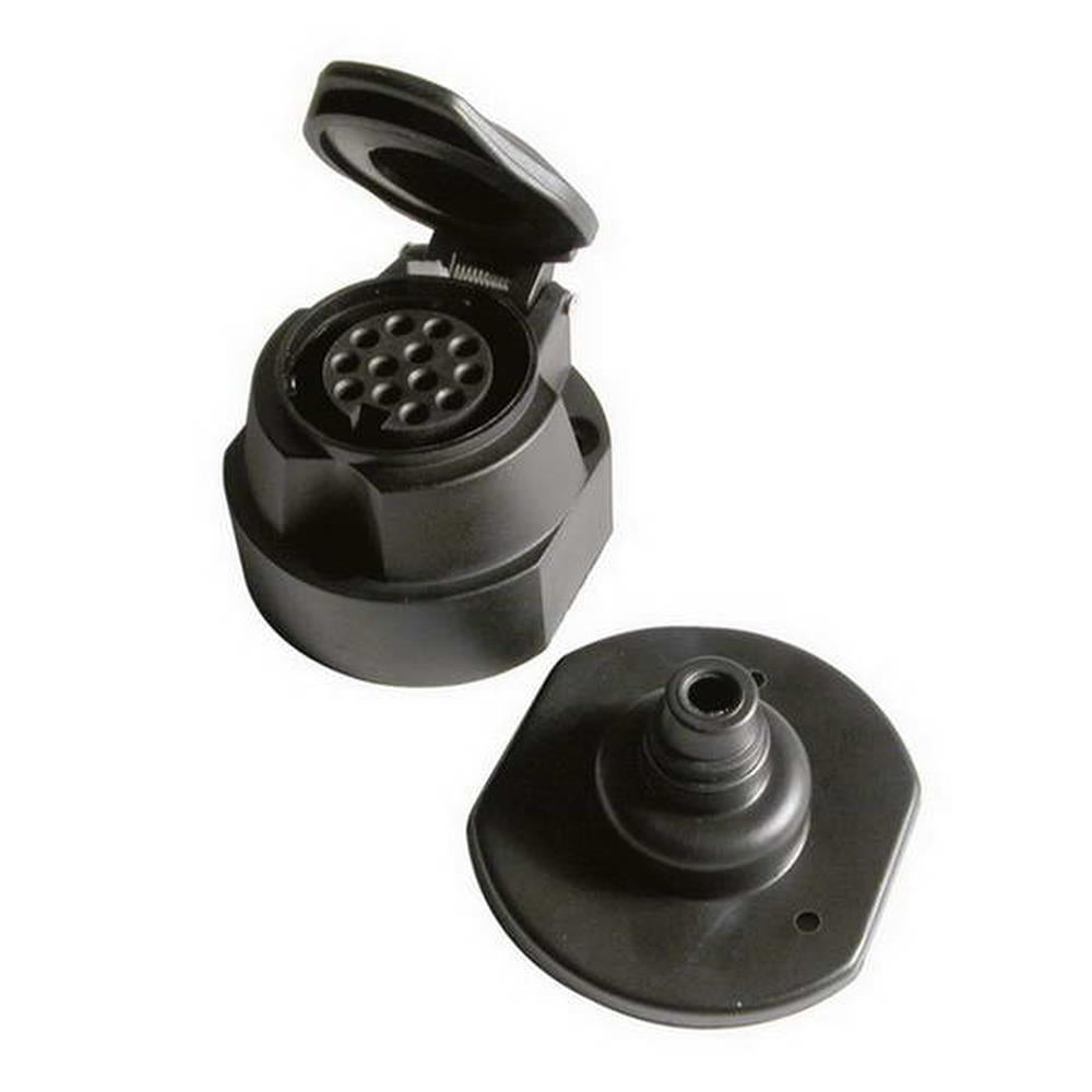 13-pin plastic jager type socket. DIAYTAR NIGERIA: Your trusted marketplace that combines variety, affordability and reliable shipping.