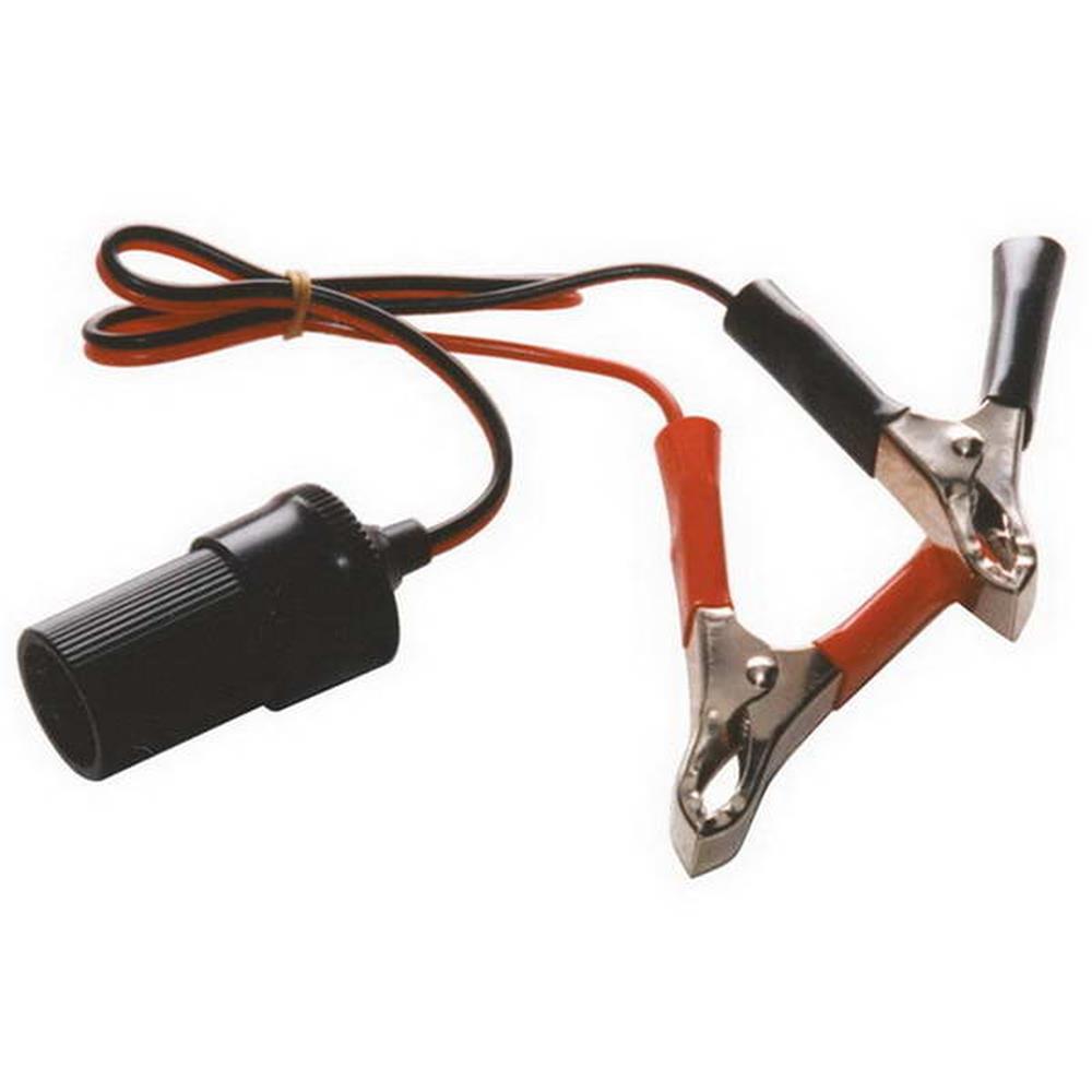 Cigarette lighter socket with battery clips 10a 12/24v. DIAYTAR NIGERIA: Making online retail accessible to all with affordable nationwide shipping.